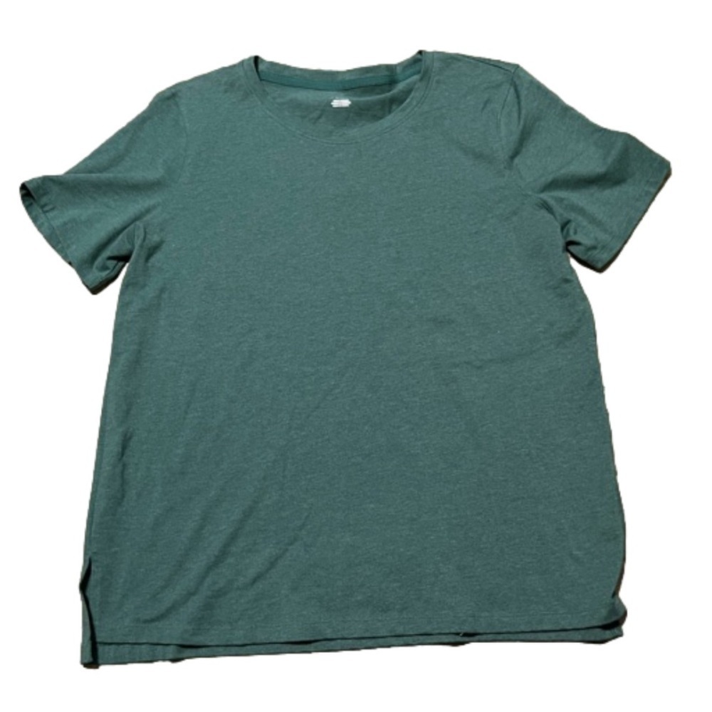 Jockey Green Women’s Cotton Polyester Spandex Tee Size XL